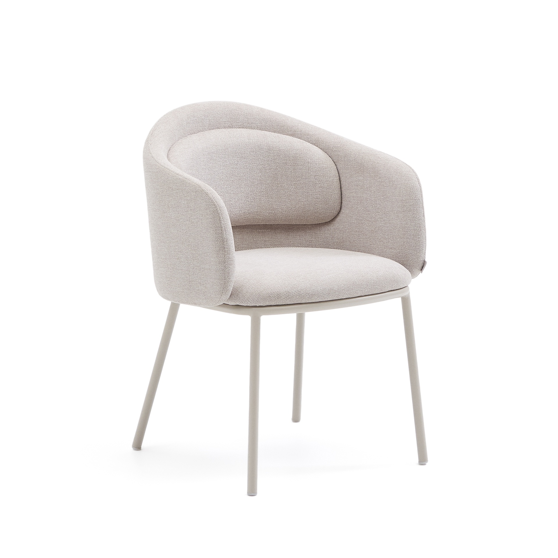 Minda Chaises de salle à manger (Beige-marron, Nouveau)