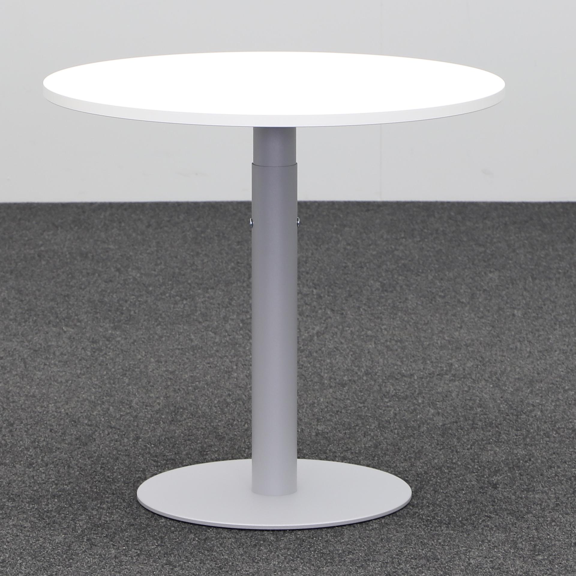 Sitzungstische Tradingzone Proline (Weiss, Neu, 80x80)