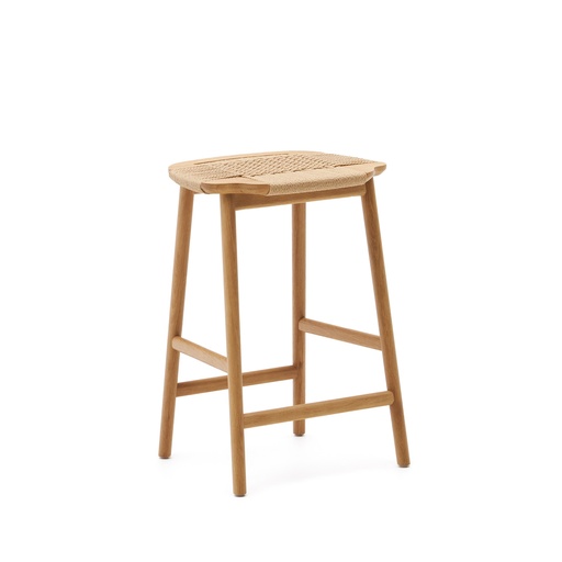 Enit Hocker aus Papierseil  (Neu, 46x65.5x38)