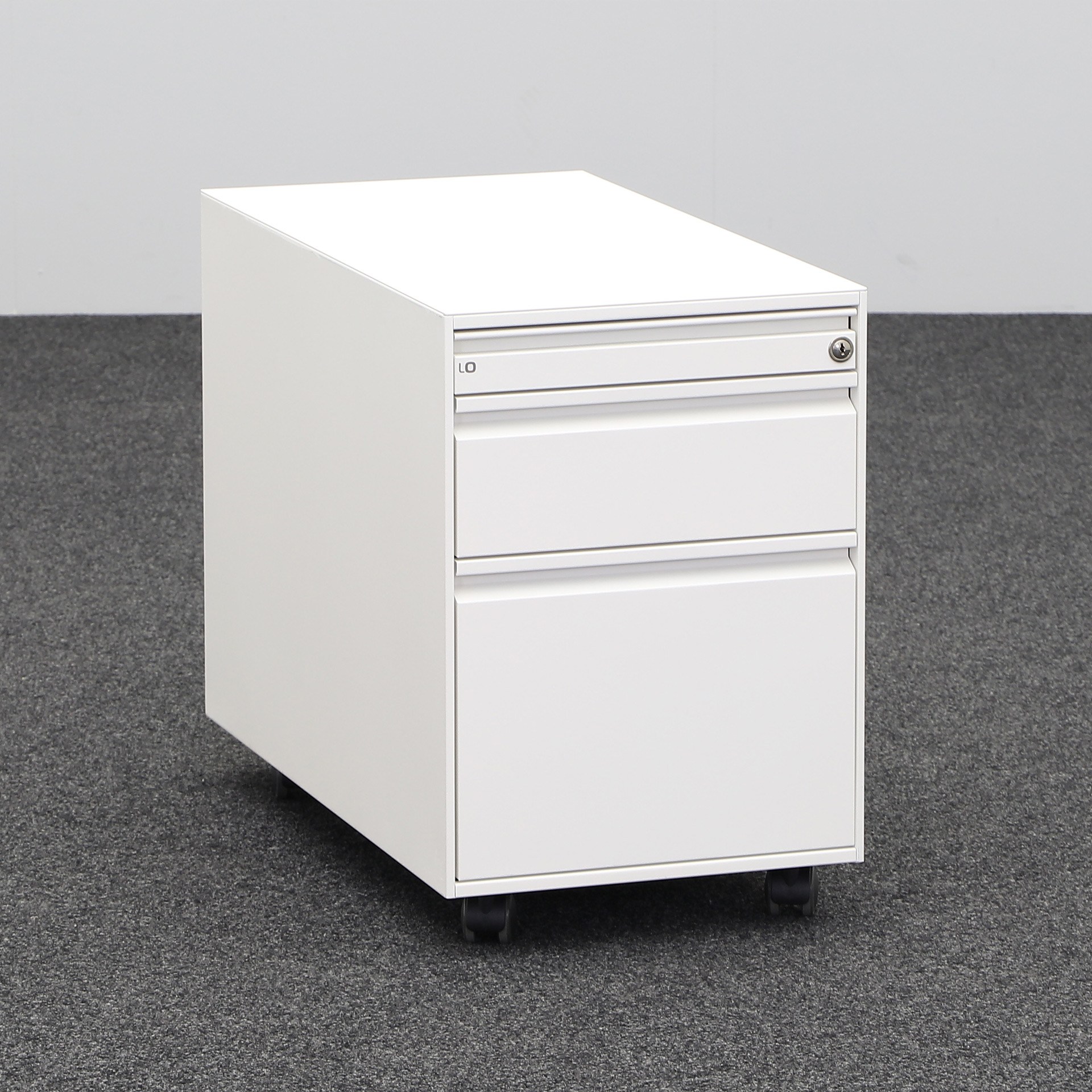 Rollcontainer Lista LO (Gut, Mit Schlüssel, Hängeregister)