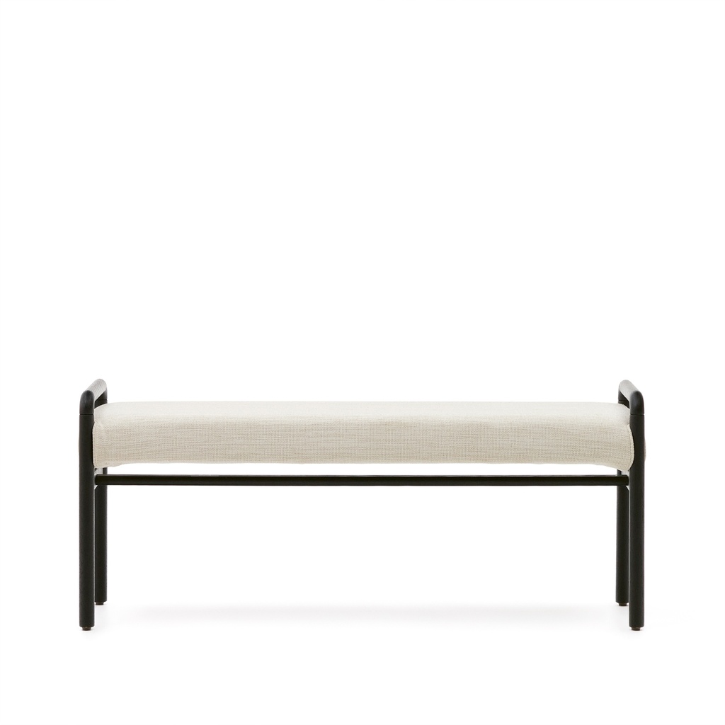 Kave Home Macaret Sitzbank (Neu, Schwarz)