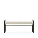 Kave Home Macaret Sitzbank (Neu, Schwarz)