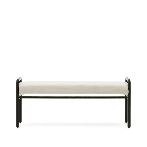 Kave Home Macaret Sitzbank (Neu, Schwarz)