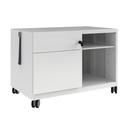 Büro Caddy Bisley Note Schublade links (Weiss, Neu, mit Schlüssel)