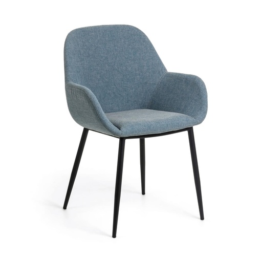 Kave Home Esszimmerstuhl Konna (Neu, Blau)