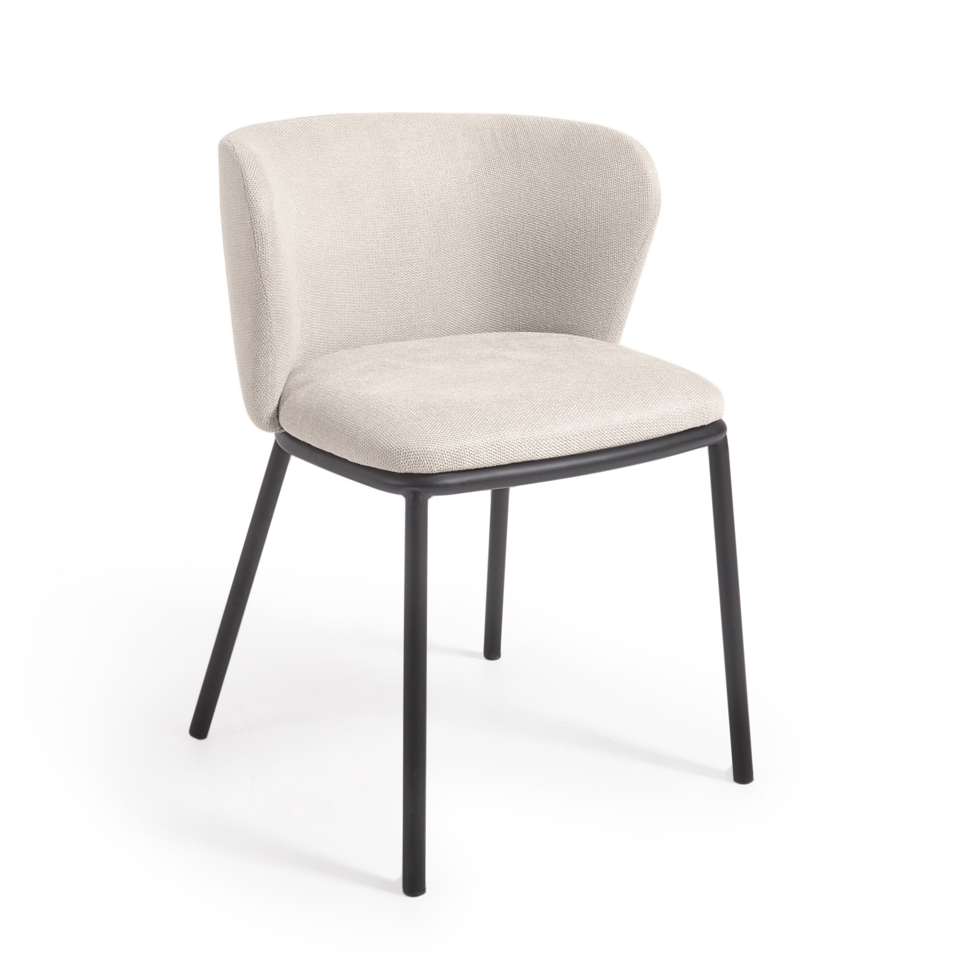 Ciselia Chaises de salle à manger (Beige-marron, Nouveau)