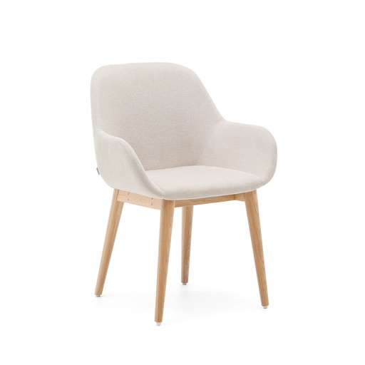 Esszimmerstuhl Konna (Dunkelbeige, Neu)