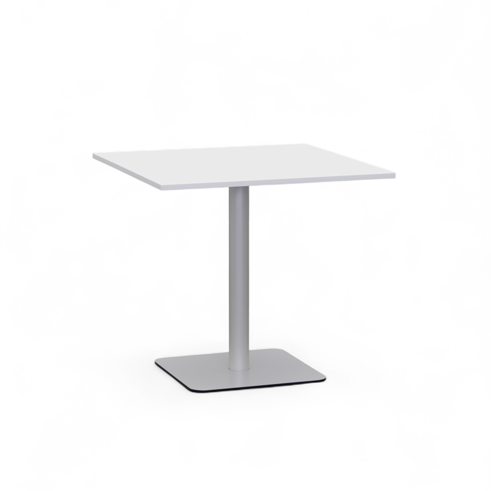 Table de réunion Tradingzone Smartline 80x80 cm, Gris clair/Gris argenté, Carré, Nouveau, Table - Haute qualité & longue durée de vie