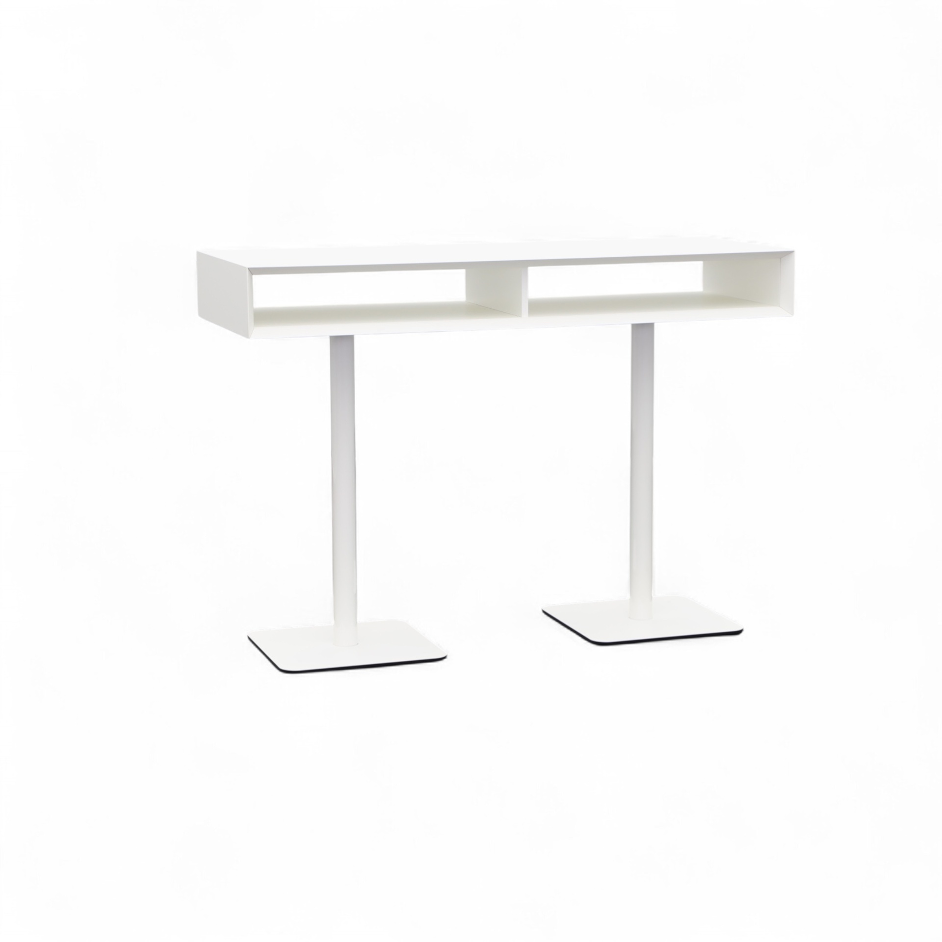 Steh-Besprechungstisch Tradingzone Smartline (Weiss, Neu, 160x60, Weiss, Weiss)