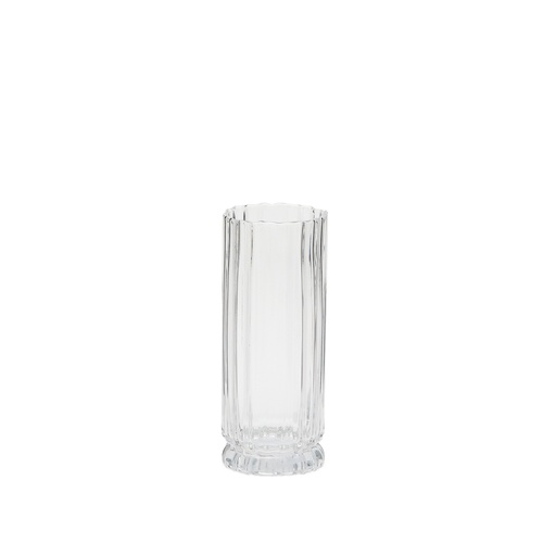 Kave Home Vase Neblan aus Klarglas 25,5 cm (Neu)