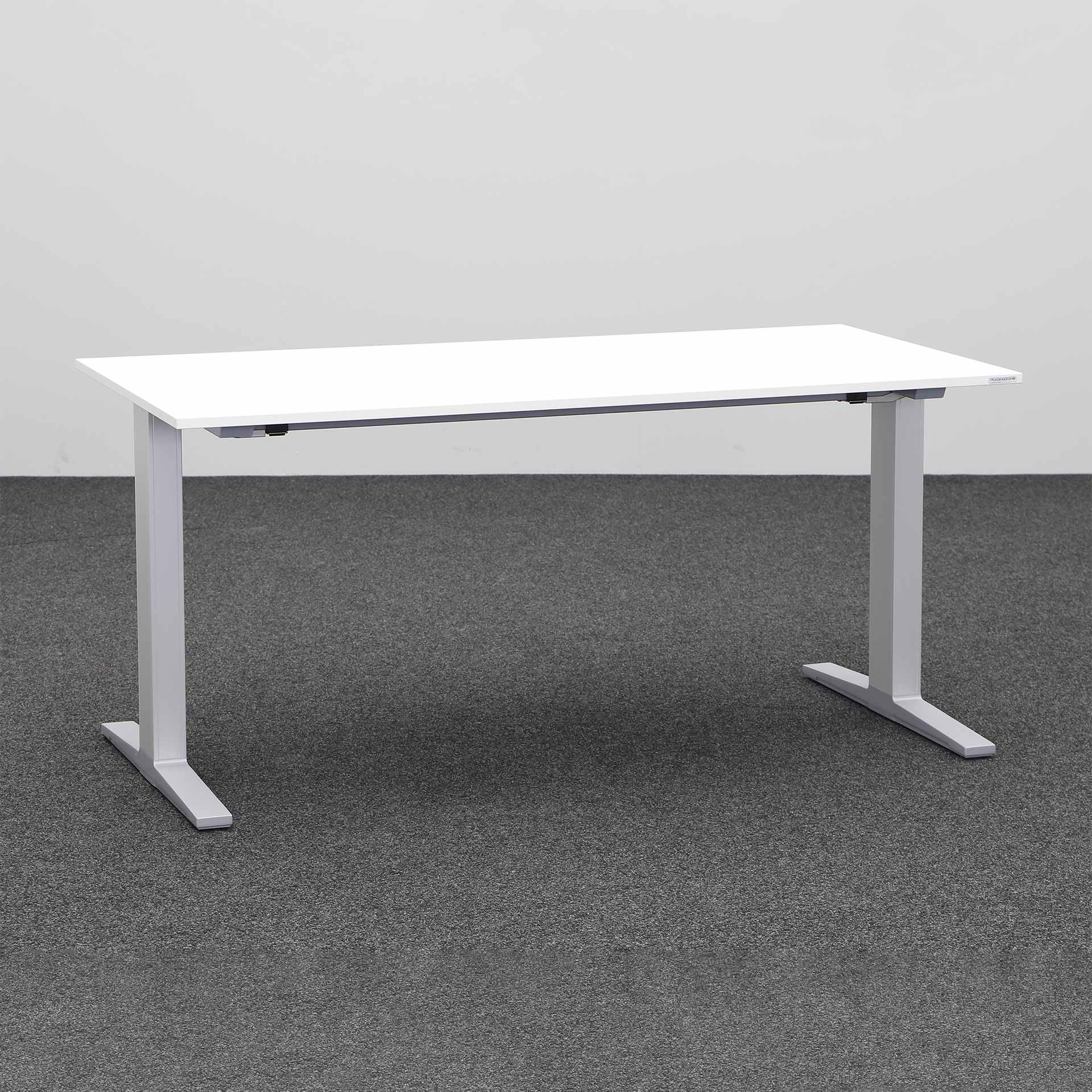 Sitzungstisch Tradingzone Smartline (Weiss, Gut, 160x80)