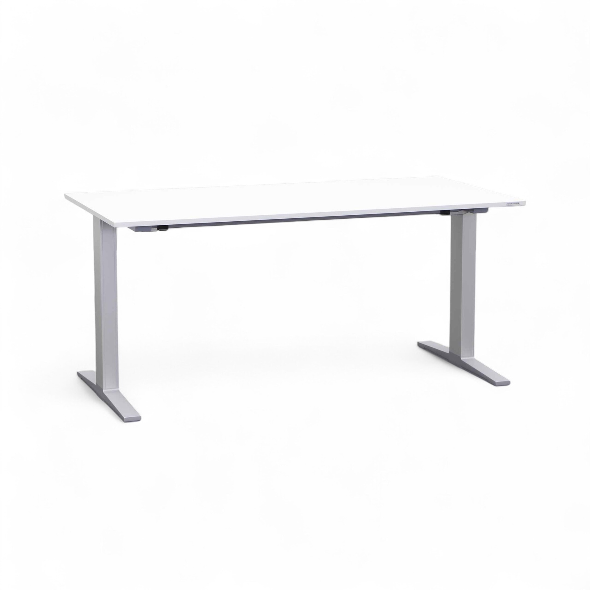 Sitzungstisch Tradingzone Smartline 160x80 cm, Weiss/Silbergrau, Rechteckig, Gut, Tisch - Hochwertig & langlebig