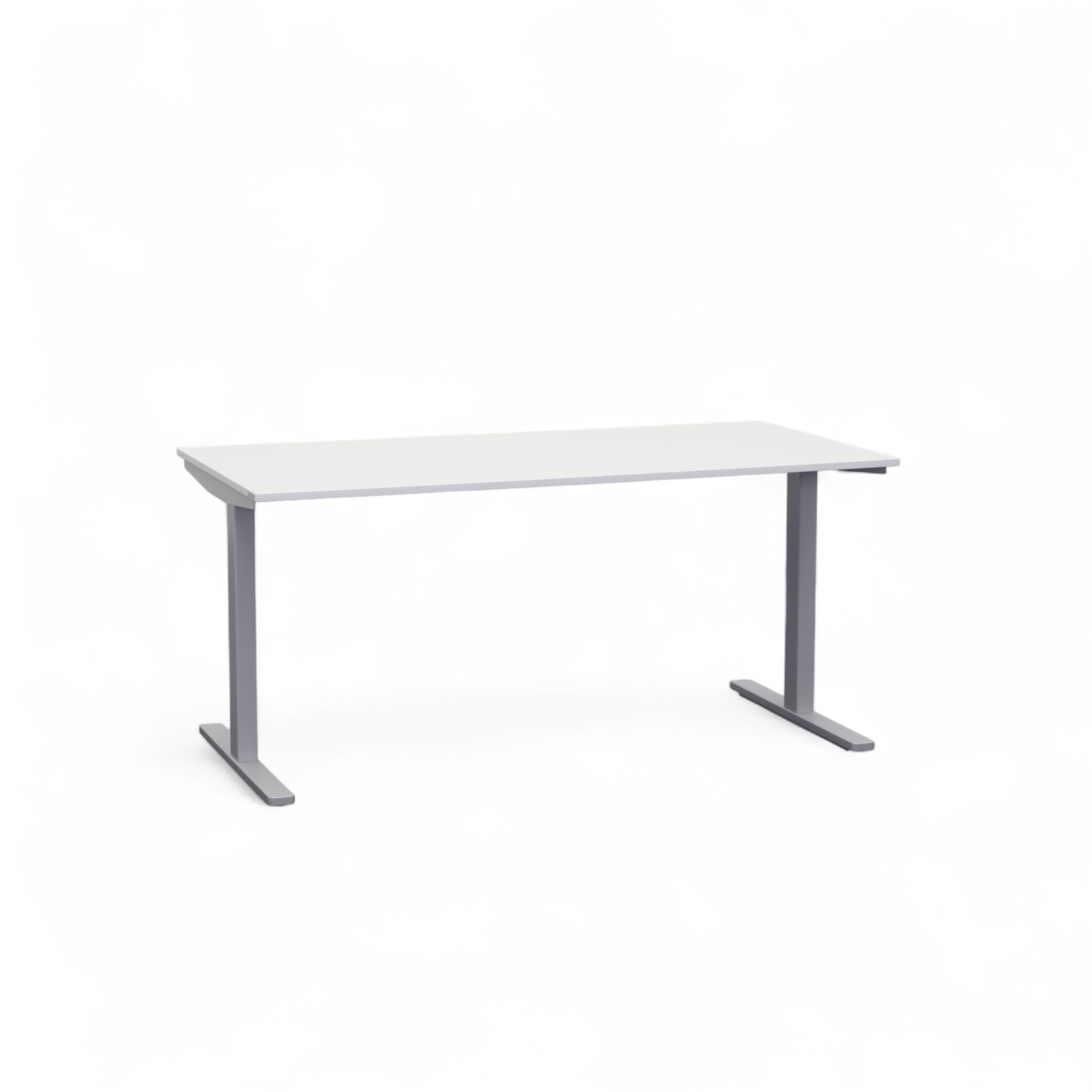 Table de réunion Tradingzone Smartline 160x80 cm, Gris clair/Gris argenté, Rectangulaire, Nouveau, Table - Haute qualité & longue durée de vie