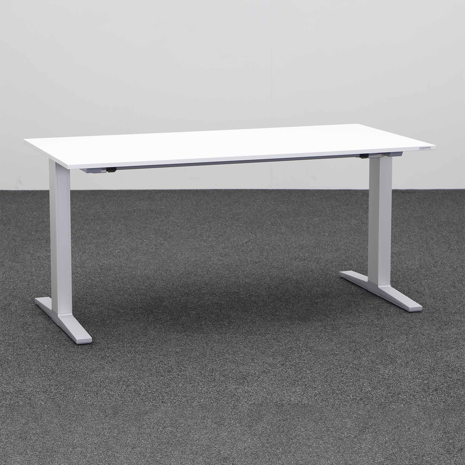 Table de réunion Tradingzone Smartline (Gris clair, Bon, 160x80)