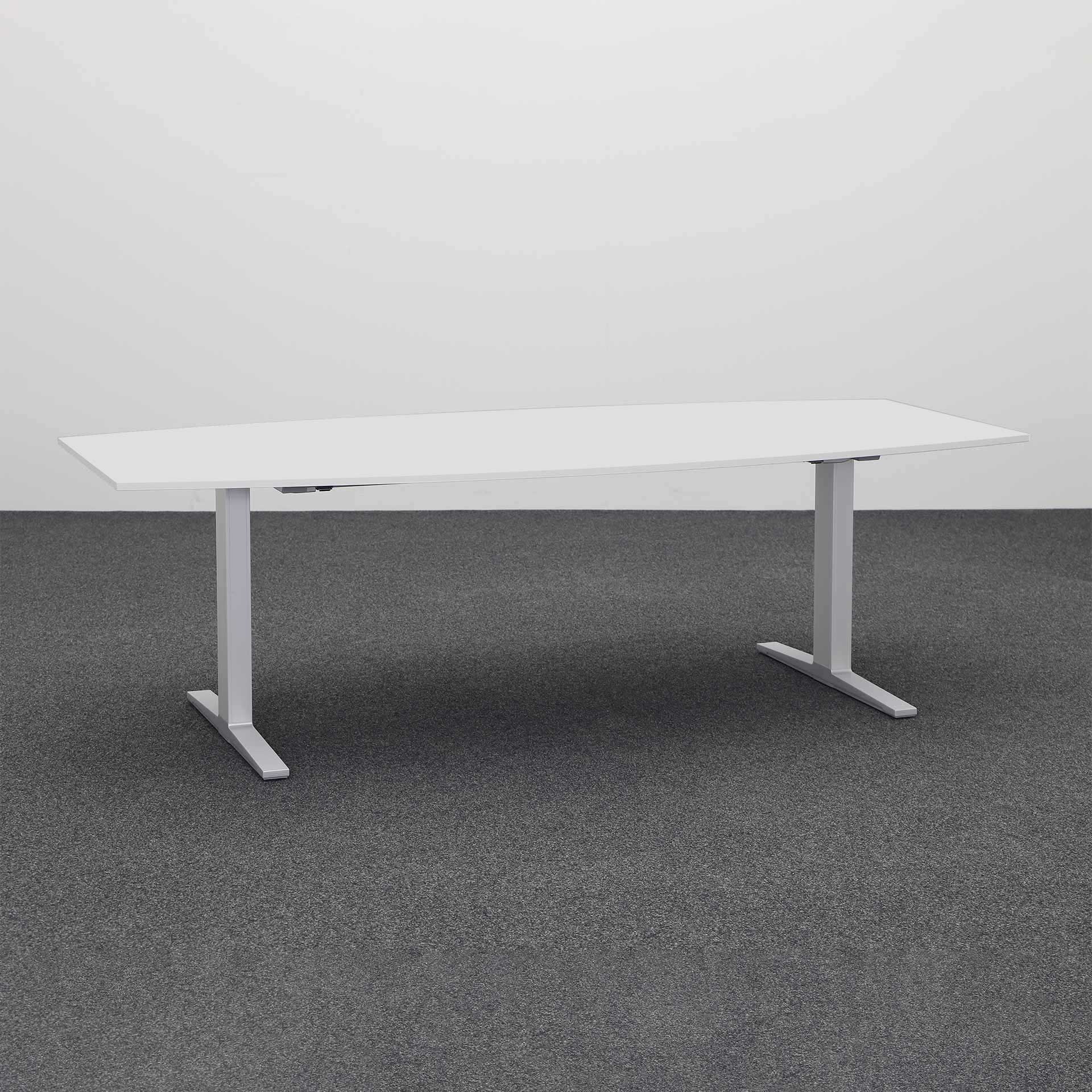 Table de réunion Tradingzone Smartline (Gris clair, Nouveau)