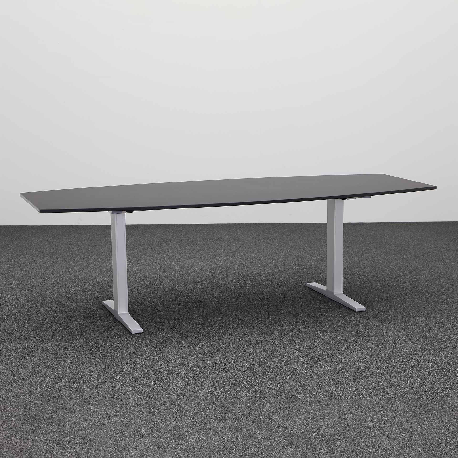 Table de réunion Tradingzone Smartline (Noir, Nouveau)