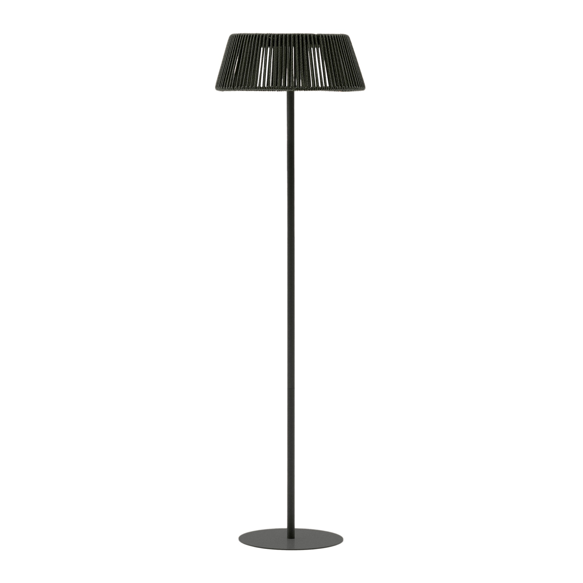 Aldet Outdoor-Solar-Stehlampe (Grün, Neu)