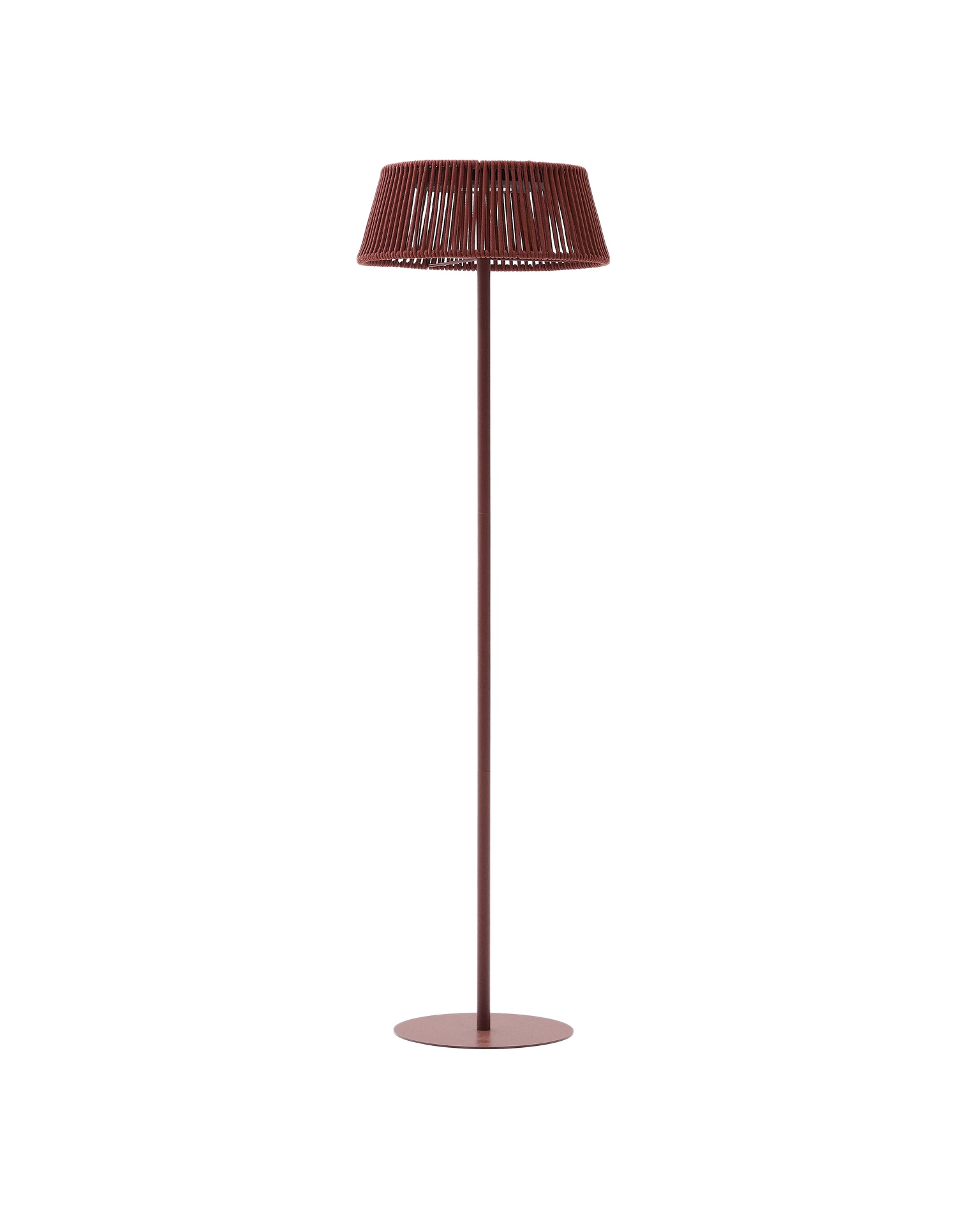 Aldet Outdoor-Solar-Stehlampe (Terrakotta, Neu)