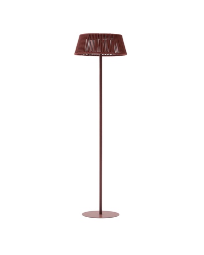 Aldet Outdoor-Solar-Stehlampe (Terrakotta, Neu)