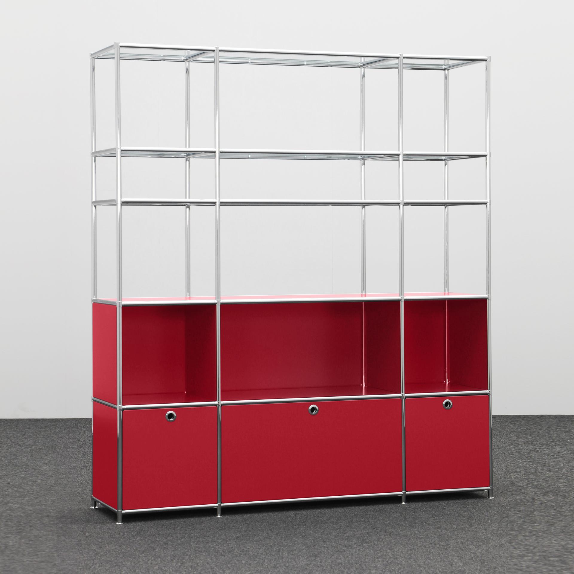 Scaffali System4 (Rosso, Nuovo)