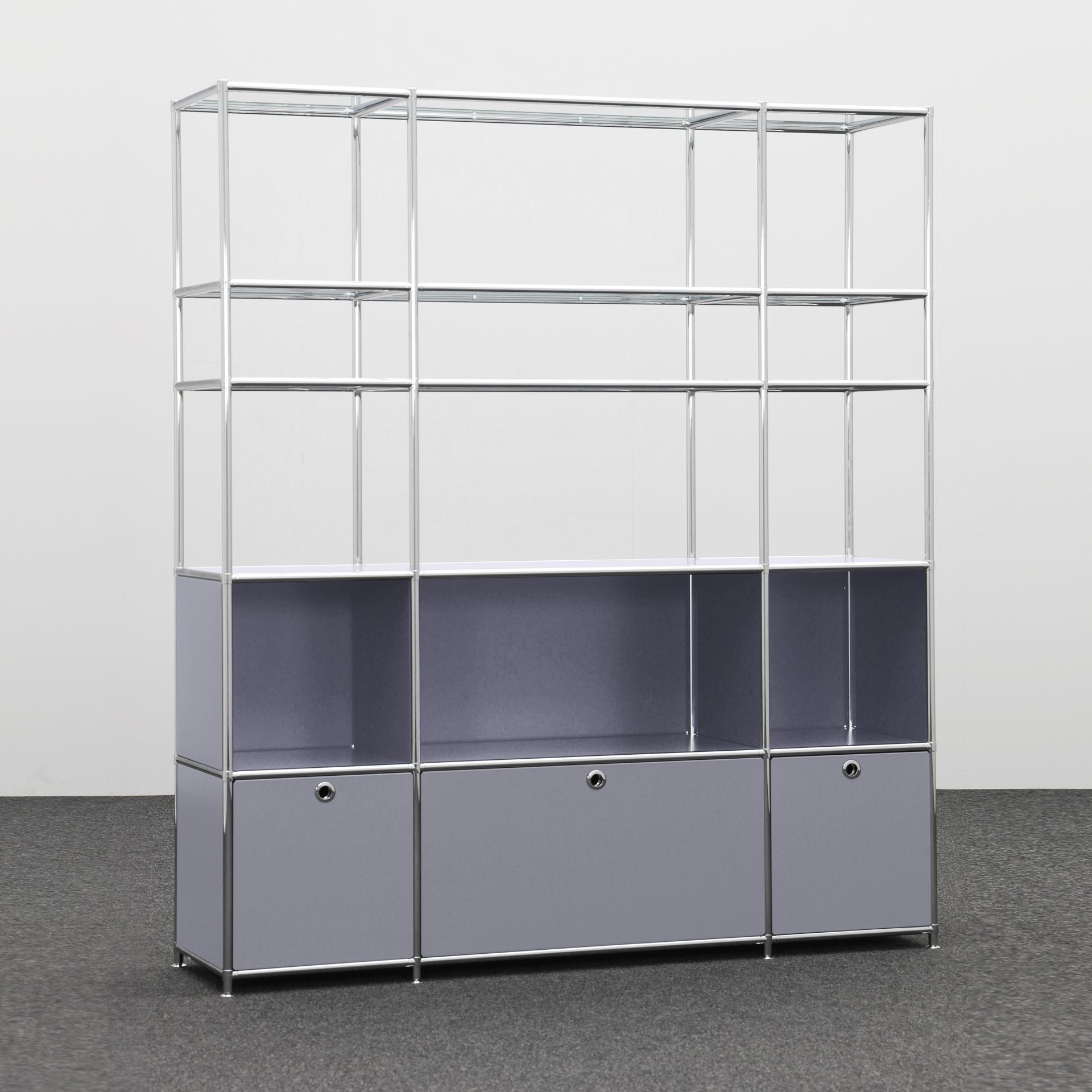 Regale System4 (Silbergrau, Neu)