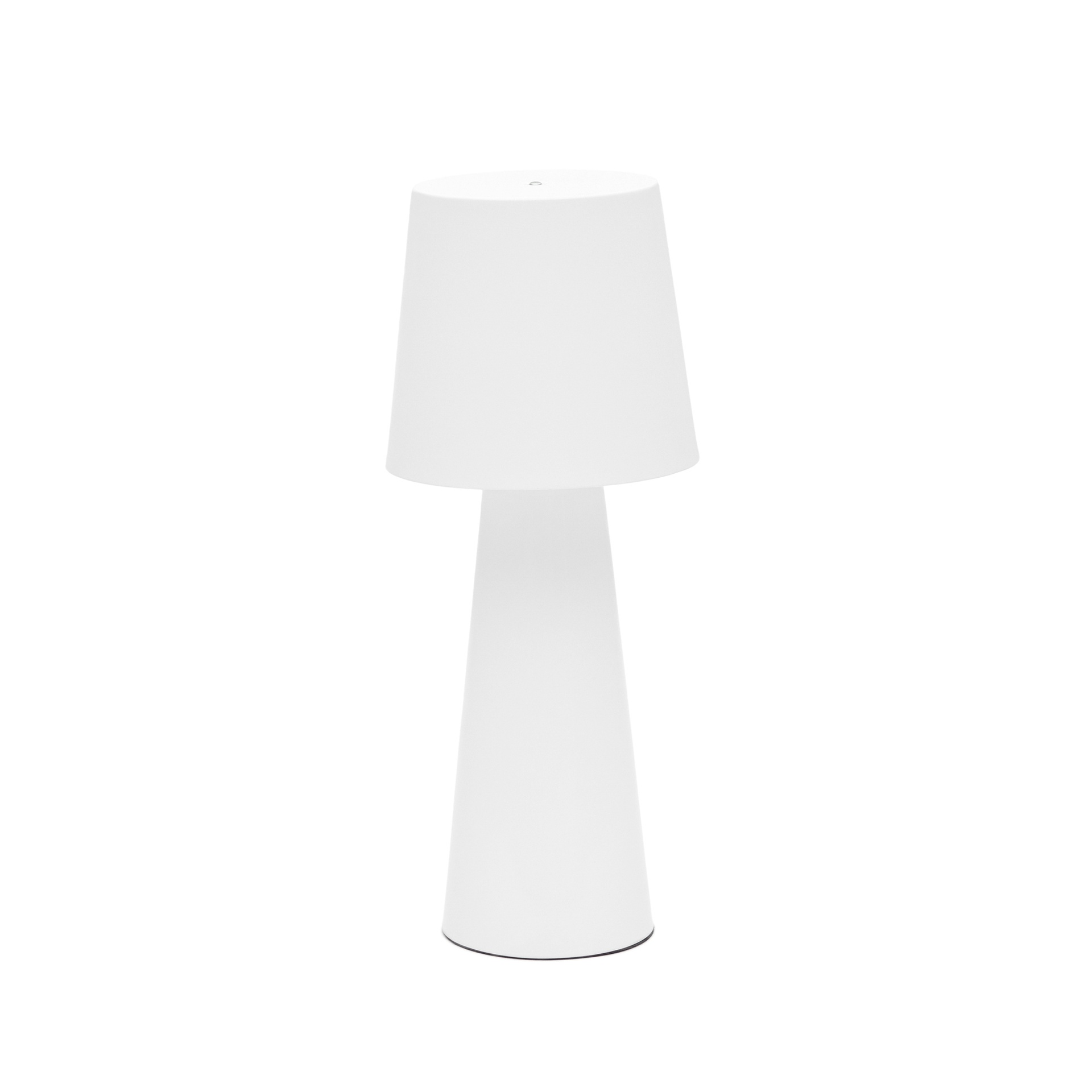 Kave Home Arenys Outdoor Tischlampe (Weiss, Neu)