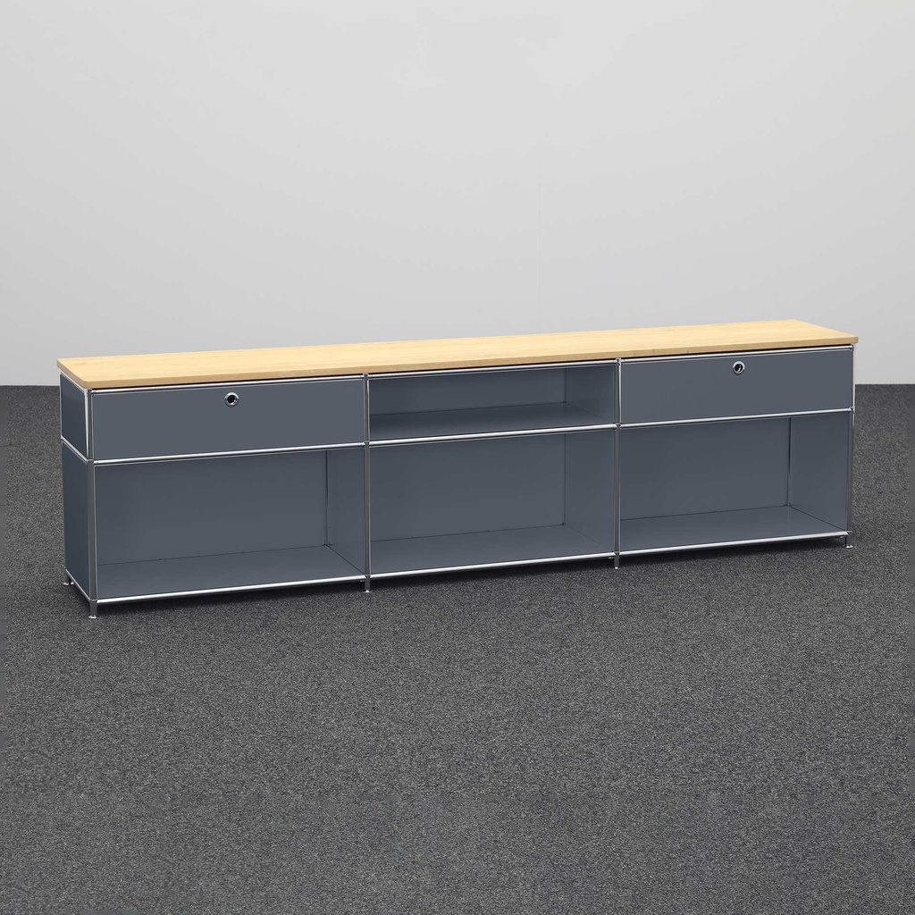 Sideboard System4 (Anthrazit, Neu)