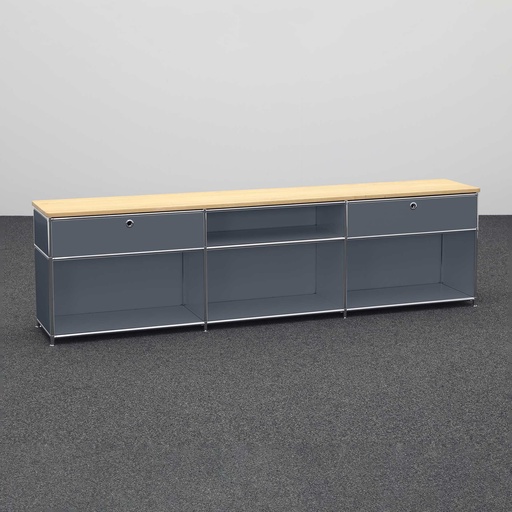 Sideboard System4 (Anthrazit, Neu)