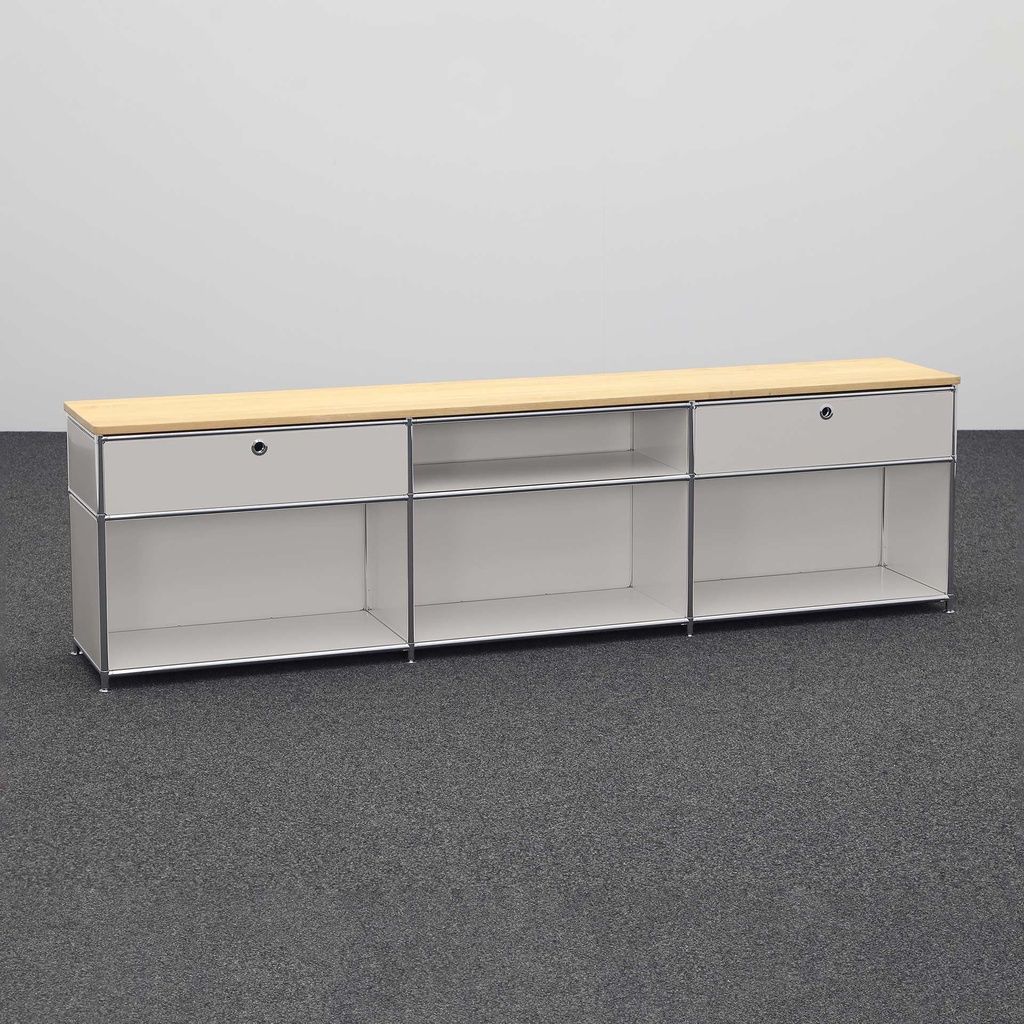Sideboard System4 (Lichtgrau, Neu)
