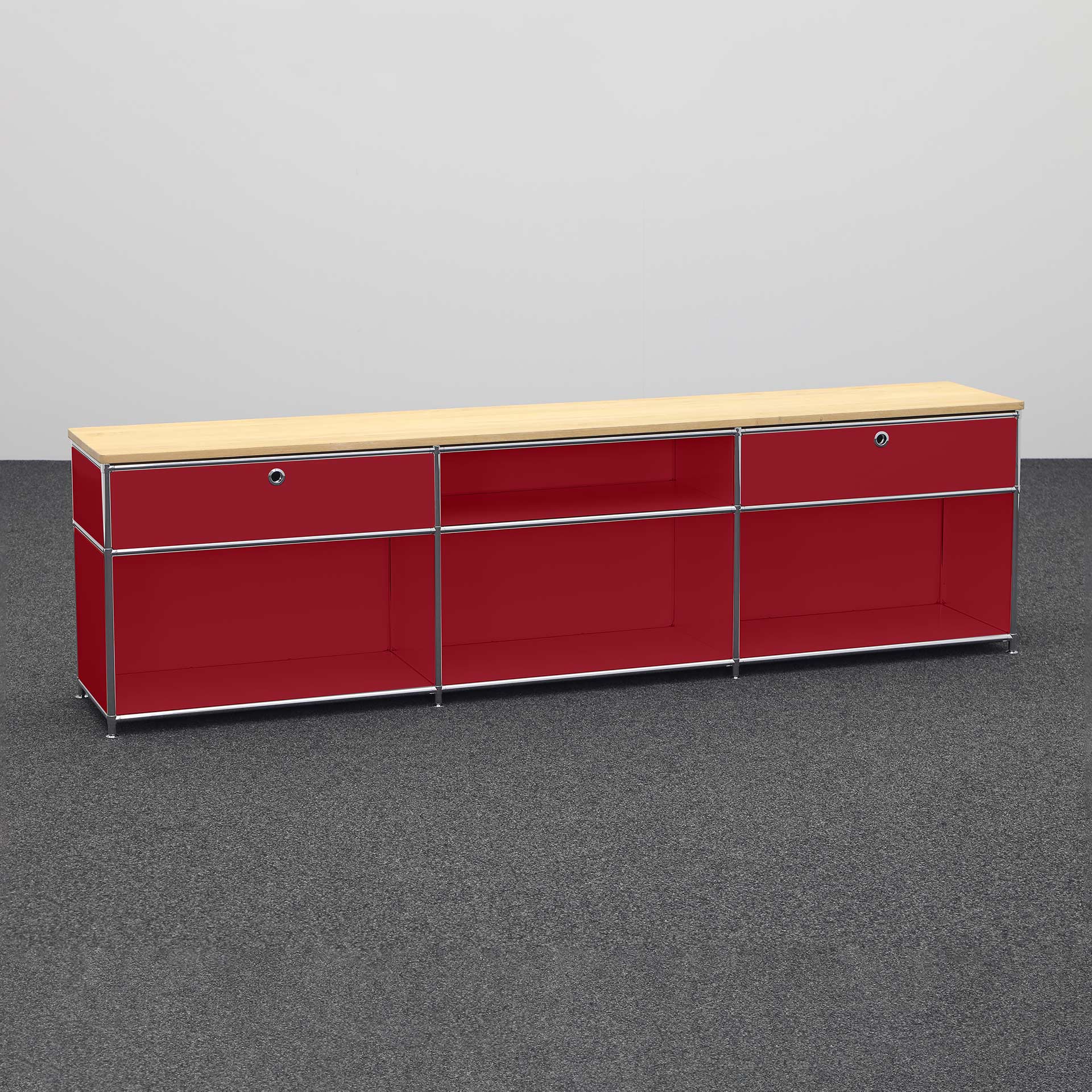 Sideboards System4 (Rot, Neu)