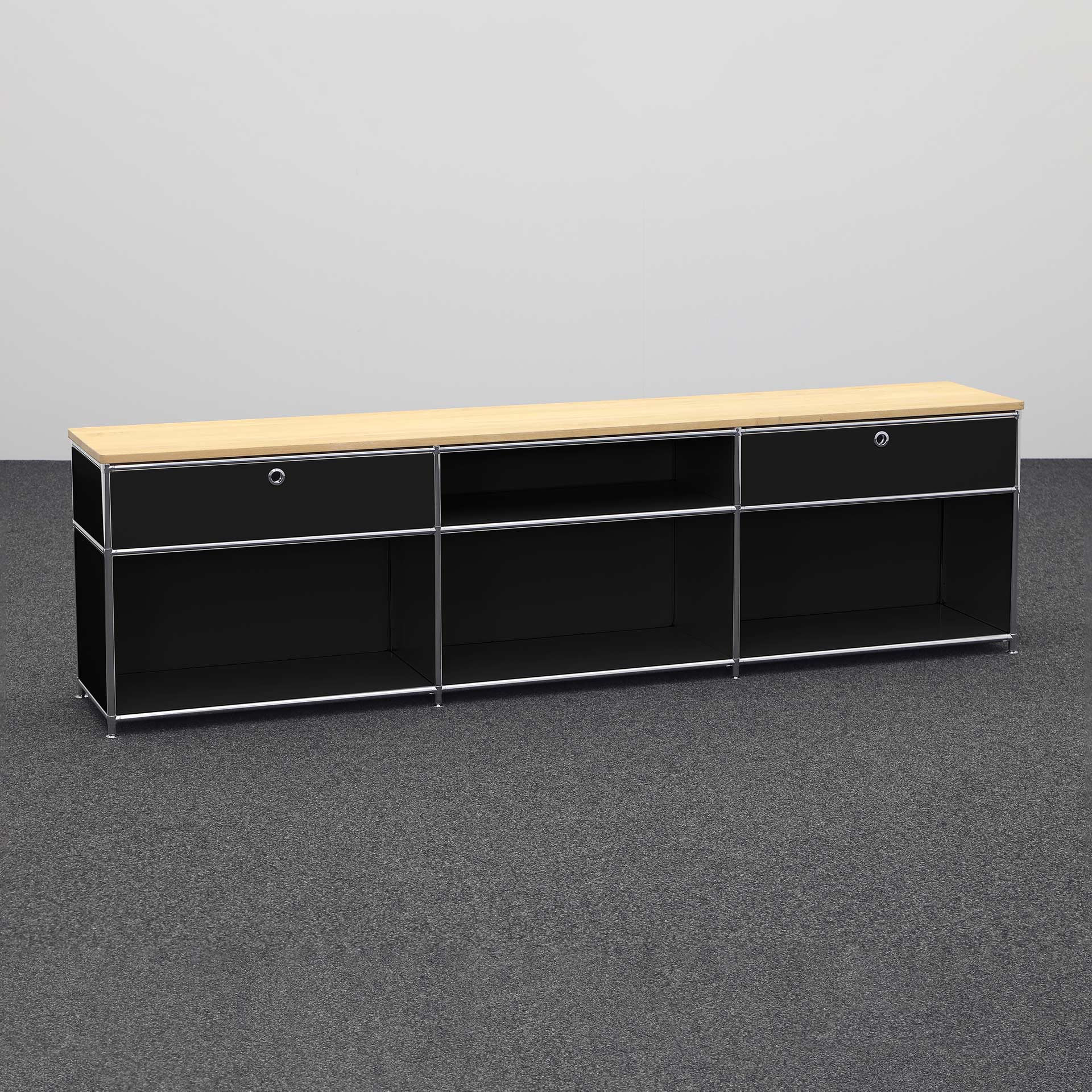 Sideboards System4 (Schwarz, Neu)