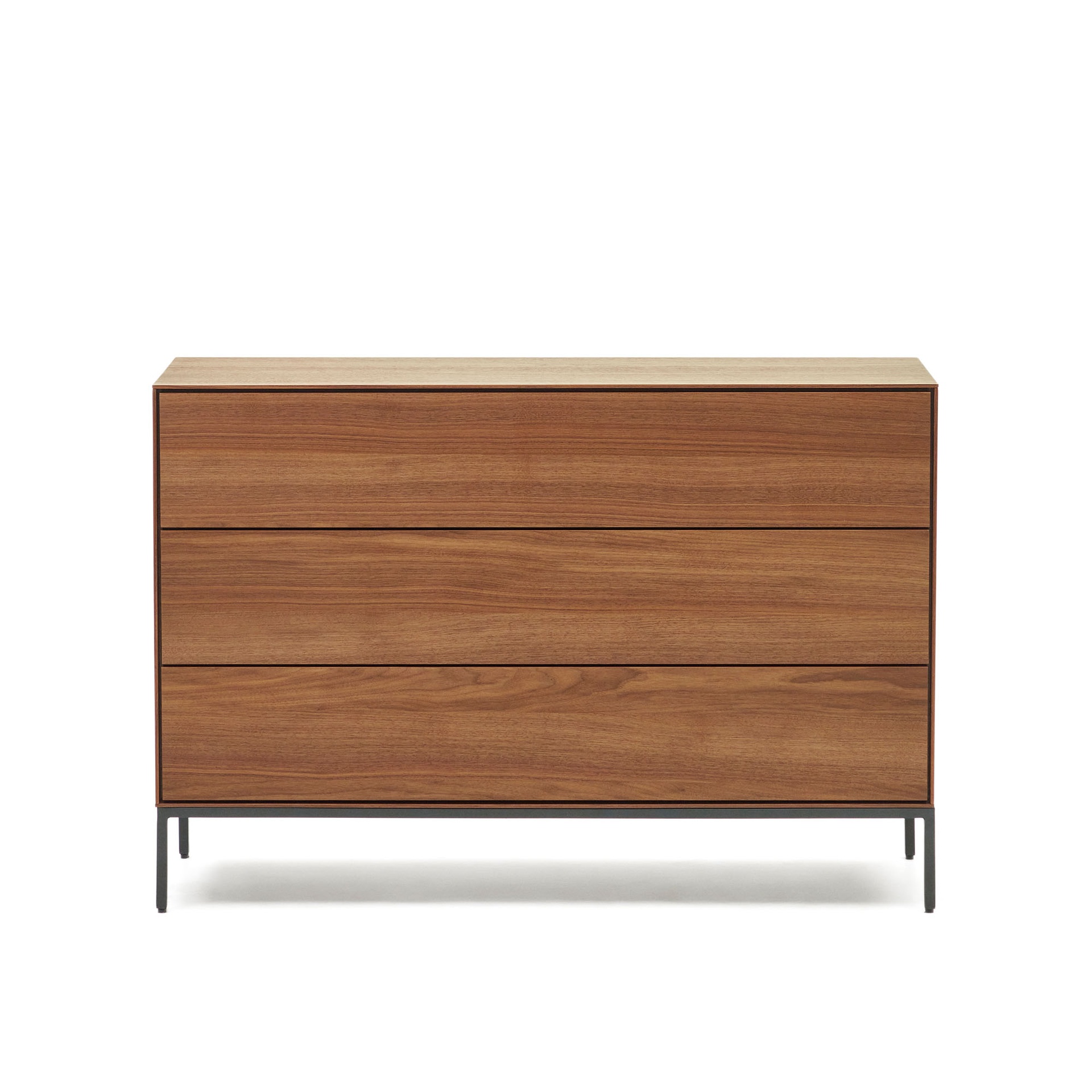 Vedrana Chests of drawers (Walnut, New, Black)