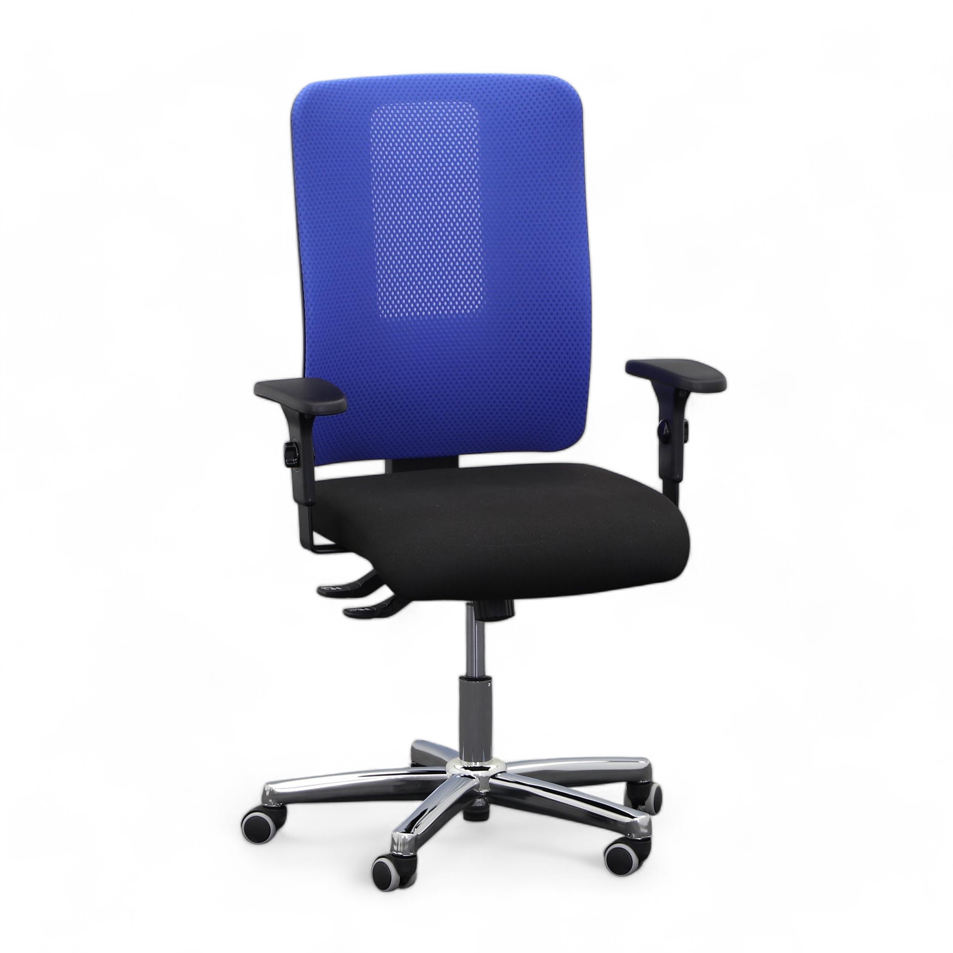 Bürodrehstuhl Topstar Open X N (Blau, Neu, 2D Armlehnen)