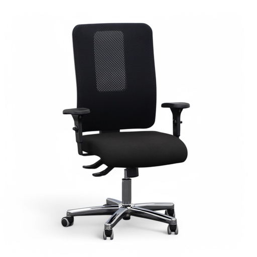 Bürodrehstuhl Topstar Open X N (Schwarz, Neu, mit 2D Armlehnen)