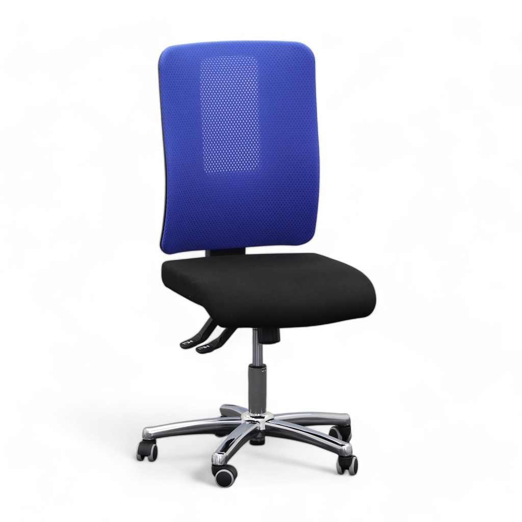 Bürodrehstuhl Topstar Open X N (Blau, Neu, ohne Armlehnen)