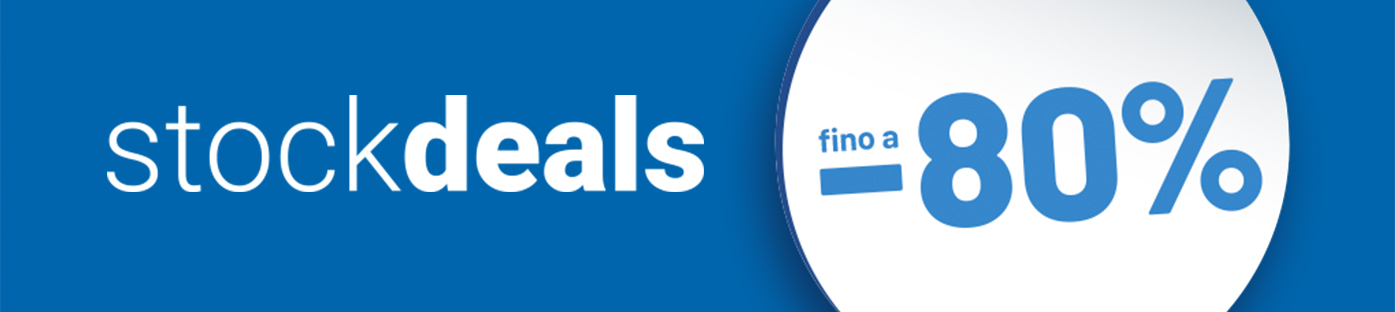 Stock Deals: fino all'80% di sconto